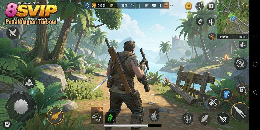 Tampilan gameplay 8SVIP dengan petualangan yang mendebarkan.
