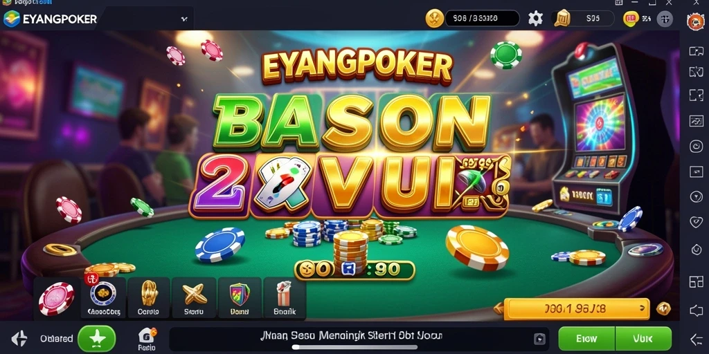 Gameplay menarik dari EYANGPOKER yang penuh warna dan interaksi.