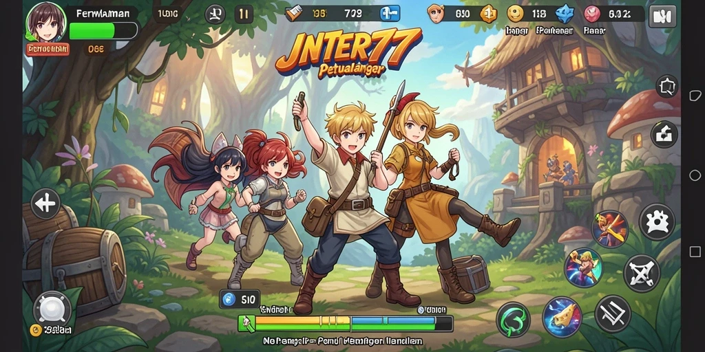 Tampilan gameplay INTER77 yang menarik dan dinamis.