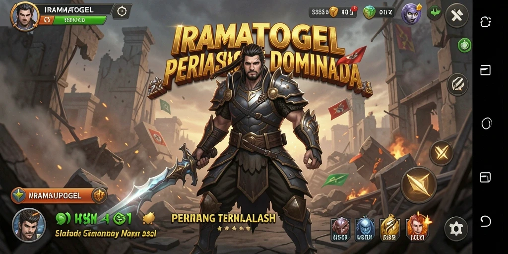 Tangkapan layar menampilkan aksi mendebarkan dalam game Battle Royale.