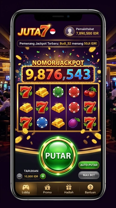 Screenshot fitur unggulan dari aplikasi juta7 yang mempermudah pengguna.